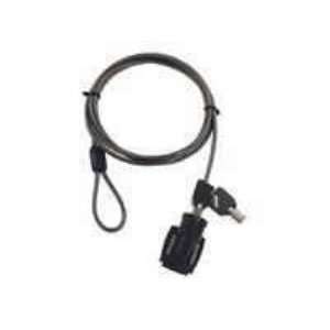  Security cable lock black 6.5ft: Electronics