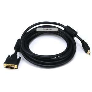  15 ft DVI D Digital to HDMI Cable with Ferrite Cores 28AWG 