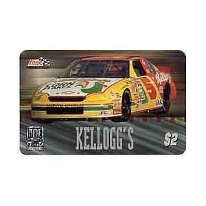 Collectible Phone Card: PhonePak 1996 $2. Kelloggs Corn Flakes Car #5 