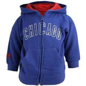  Chicago Cubs Toddler Full Zip Hood by Majestic Athletic 