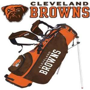  NFL Cleveland Browns Stand Bag: Sports & Outdoors