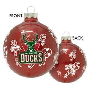 Milwaukee Bucks Traditional Round Ornament Sports 