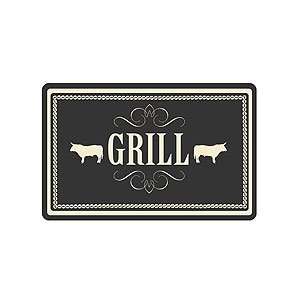 Steer Grill Large Cushion Floor Mat:  Kitchen & Dining