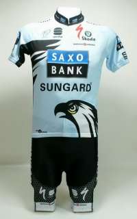 Saxo Bank team Cycling Jersey & Shorts Sungard SL4 SL3  