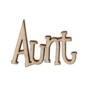     Family Collection   Chipboard Words   Aunt Arts, Crafts & Sewing