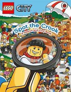 Lego City Spot the Crook a Search and Find Book NEW  