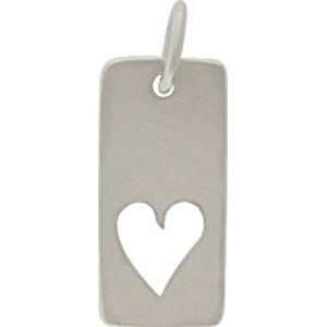  Sterling Silver Heart Charm: Arts, Crafts & Sewing