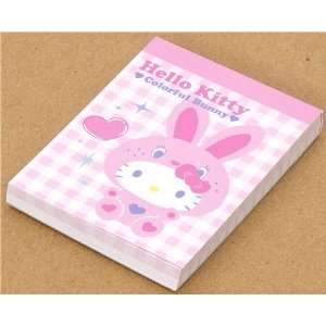  cute mini Memo Pad with Hello Kitty as Rabbit kawaii: Toys 