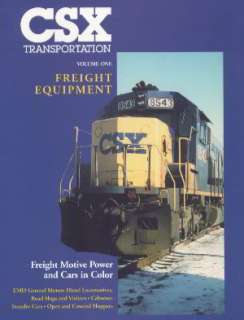 CSX Freight Equipment in Color   Railroad Book  