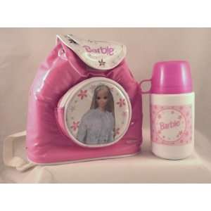  Barbie Reusable Insulated Lunch Bag Backpack with Thermos 