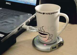 Simply plug it into a spare USB port on your computer and the Cup 