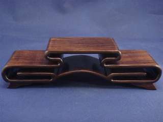 IRON WOOD STAND For netsuke or Curios  GZ354  