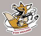 Fox decal sticker Metal Gear Solid 3 fox Hound mgs3