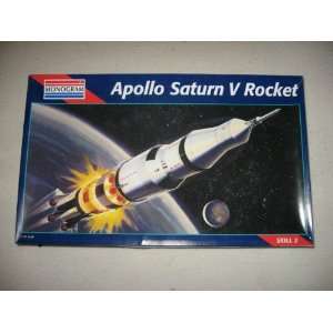  apollo saturn v rocket 1/144 scale model kit: Toys & Games