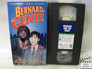 Bernard and the Genie VHS Lenny Henry, Rowan Atkinson 086162576638 