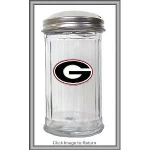  NCAA Georgia Bulldogs Glass Sugar Pourer: Sports 