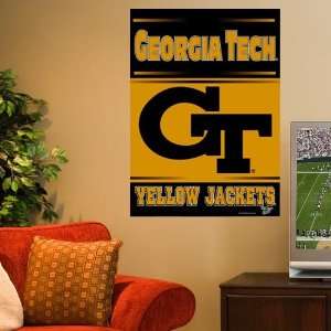  NCAA Georgia Tech Yellow Jackets 27 x 37 Vertical Banner Flag 