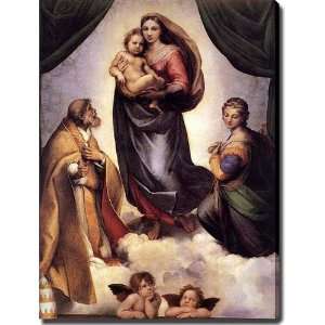  Raphael Santi The Sisine Madonna Canvas Oil Brush Art 