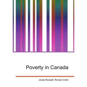 Poverty in Canada Ronald Cohn Jesse Russell  Books