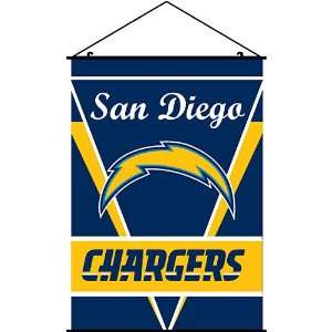  Fremont Die San Diego Chargers 28x40 Satin Polyester Wall 