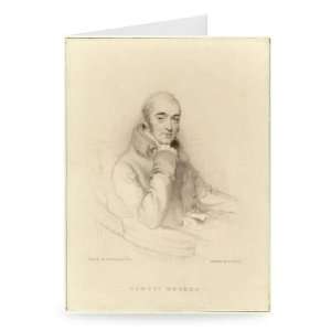 Samuel Rogers, engraved by William Finden   Greeting Card (Pack of 2 