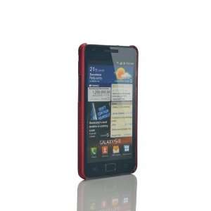  Samsung Galaxy S2 I9100 Red Mesh Hard Case Cover: Cell 