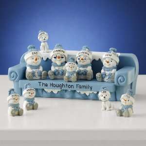  Personalized Snow Buddies Family Figurines