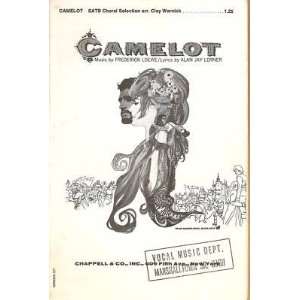 Sheet Music Camelot Choral Selection 43 