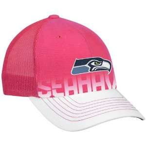  Reebok Seattle Seahawks Ladies Pink White Breast Cancer 