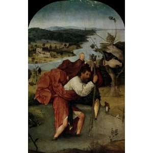  Hand Made Oil Reproduction   Hieronymus Bosch   24 x 38 