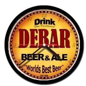  DEBAR beer ale cerveza wall clock: Everything Else