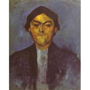   Portrait of Pedro Amedeo Modigliani Hand Painted Art