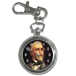 Robert E. Lee Edward   Key Chain Watch  