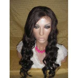  Brazilian 100% Remy Deep Wave Full Lace Front Wig,16 