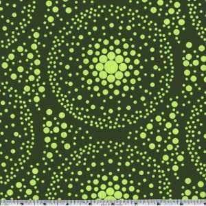   Green Fabric By The Yard anna_maria_horner Arts, Crafts & Sewing