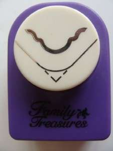 Family Treasures Corner Rounded  Paper Punch  
