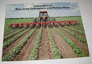 IH International 183 Cultivator 181 Rotary Hoe Sales Brochure ihc 
