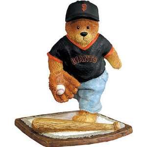  San Francisco Giants MLB Football Bear Figurine: Sports 