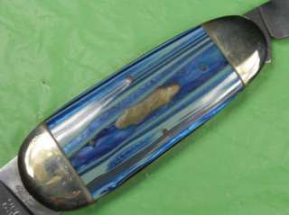 RARE 1992 German Buster SUNFISH FIGHT N ROOSTER Knife  