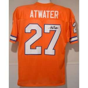  Steve Atwater Autographed Denver Broncos Jersey: Sports 