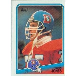  1988 Topps #32 Rulon Jones   Denver Broncos (Football 