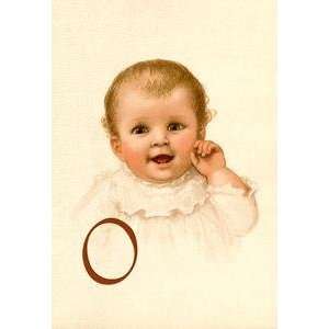  Vintage Art Baby Face O   11261 1