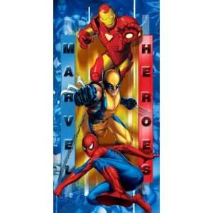        Marvel serviette de bain Heroes 1 150 x 75 cm Toys & Games