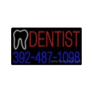  Dentist Outdoor LED Sign 20 x 37