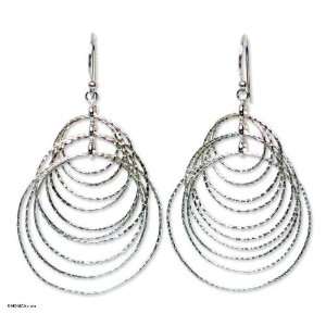  Sterling silver dangle earrings, Hoopla Jewelry