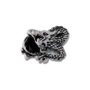  Authentic Biagi Dragon 925 Sterling Silver Bead Charm 