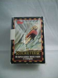 Vintage Disney Topps The Rocketeer Trading Movie Cards  