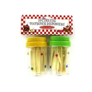 New   Toothpick dispenser set   Case of 144 by bulk buys:  