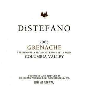  2005 Distefano Columbia Valley Grenache 750ml Grocery 