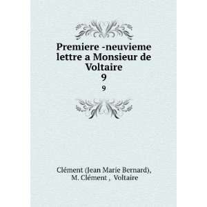   ClÃ©ment , Voltaire ClÃ©ment (Jean Marie Bernard) Books